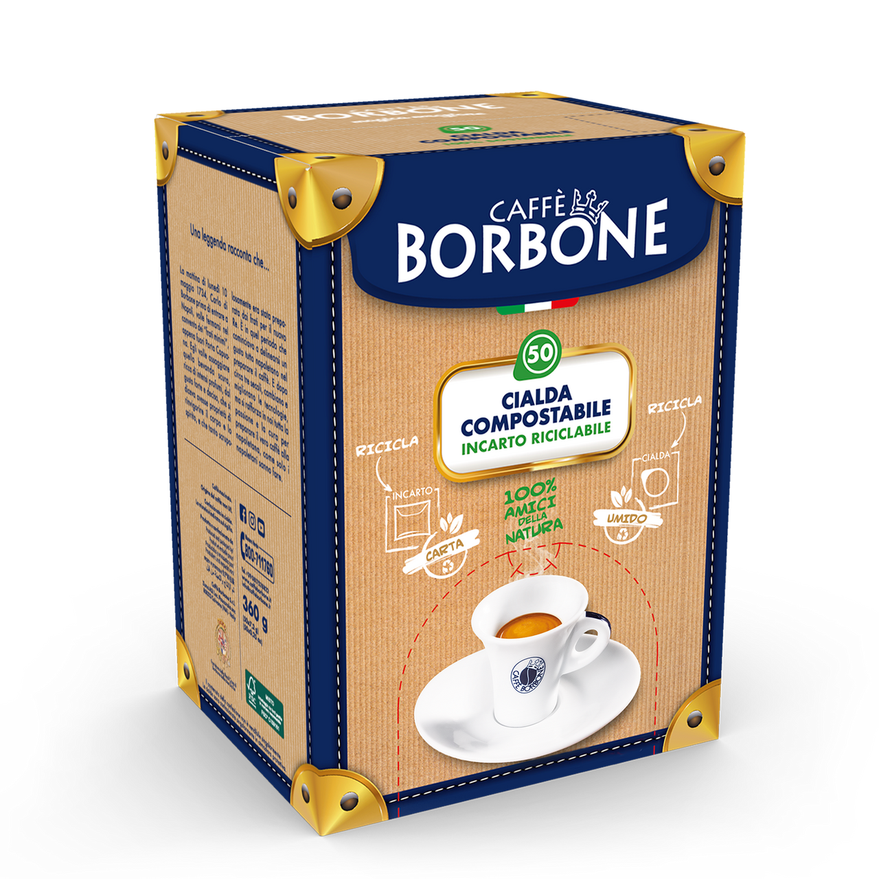 Caffe Borbone - Blue E.S.E. Paper Pods - 150 Pods