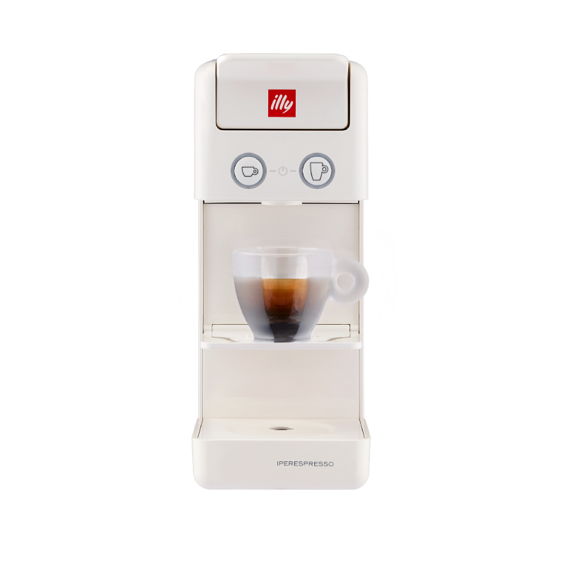 Illy Y3.3 iperEspresso Espresso & Coffee Machine - White – Cerini Illy Y3.3 iperEspresso Espresso & Coffee Machine - White – Cerini