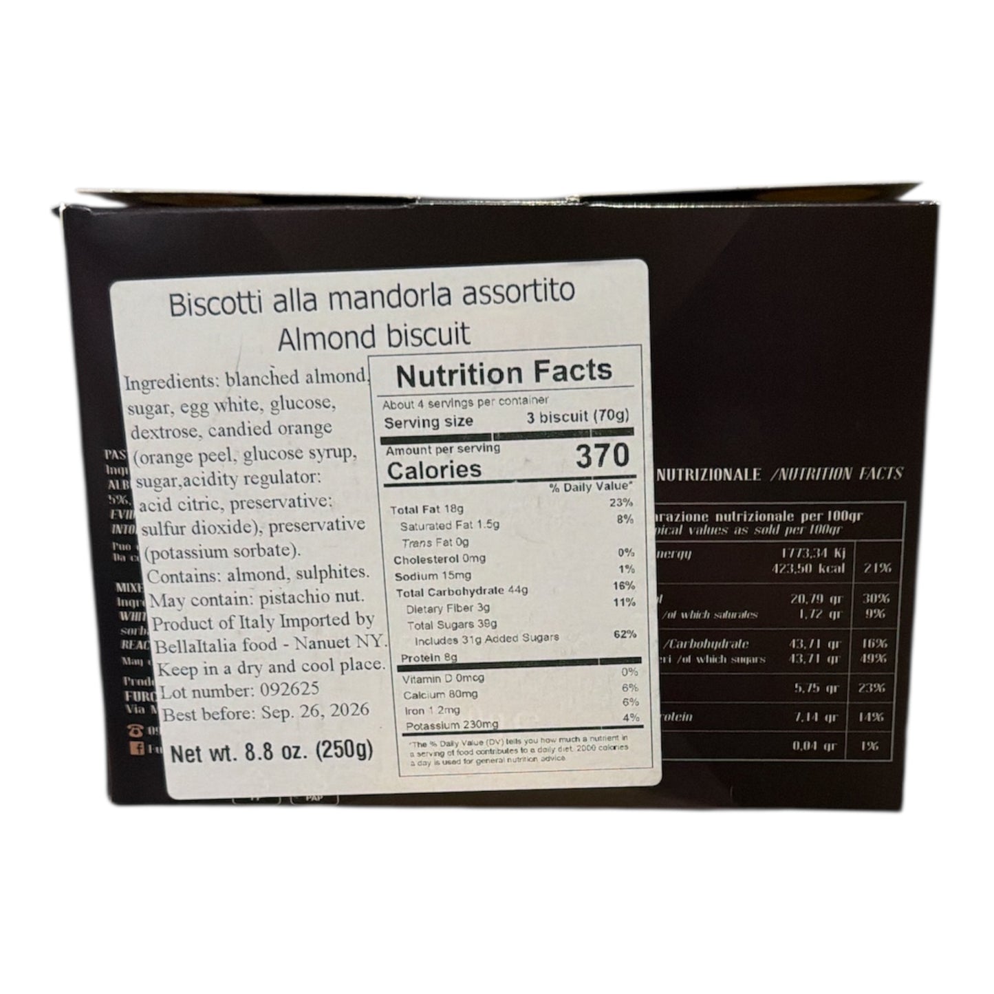 Furco - Pasticcini di Mandorla - I Tipici Siciliani - 250g