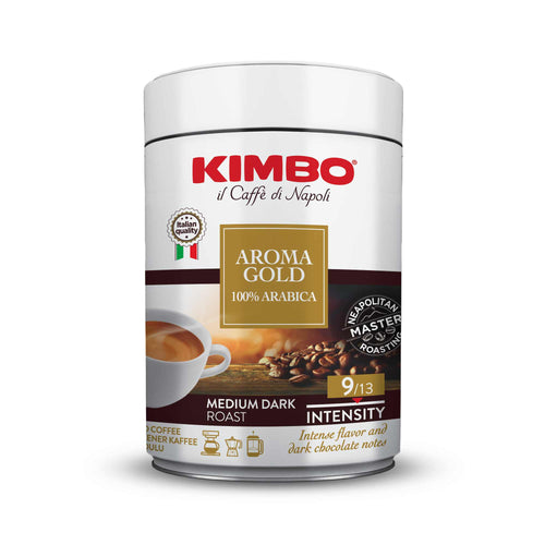 Kimbo - Gold Metal - Ground Espresso - Can