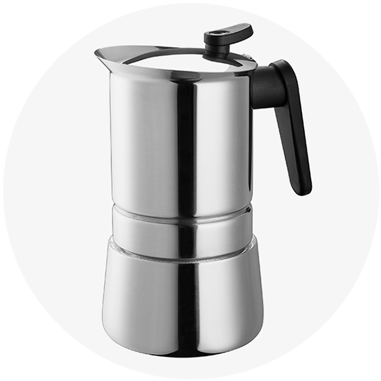 Pedrini - Stainless Steel Moka Espresso Maker