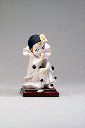 Pierrot Sucking Finger by Giuseppe Armani - 750P