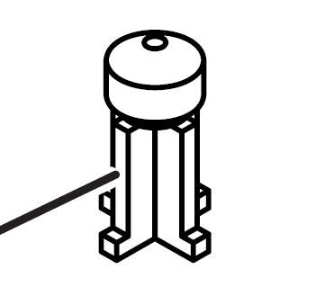 Saeco Gaggia Water Tank Piston for Valve 147660562