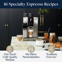 Delonghi Dinamica Plus, Smart Coffee & Espresso Machine with Coffee Link Connectivity App + Automatic Milk Frother, Titanium - ECAM37095TI