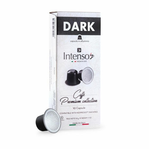 Intenso - Dark Capsules - 10/Box - Compatible with Nespresso® Machines