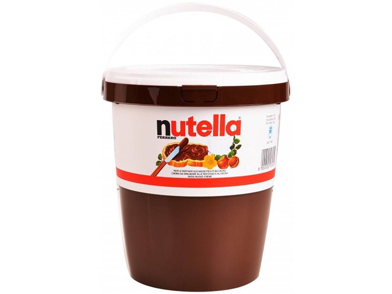 Nutella - 6.6 Pound ( 3kg) Jar