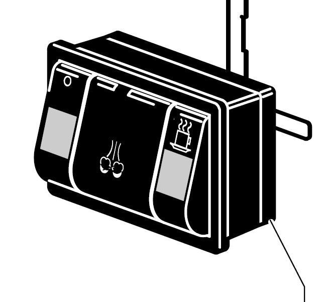 Gaggia Classic 3 Button Power Steam and Brew Switch - DM1475/001