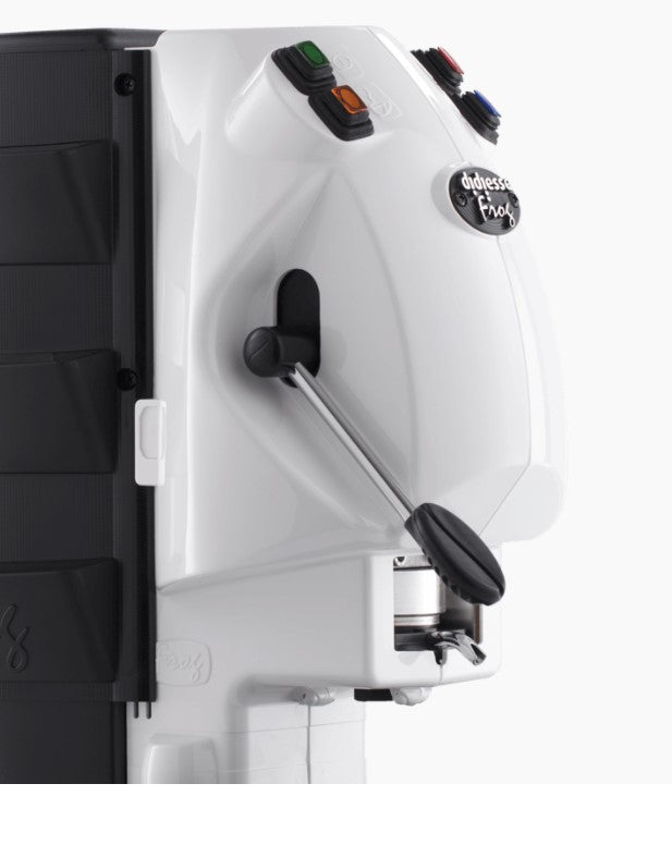 Frog ESE Pod Espresso Machine - White - with Frothing Steam Wand