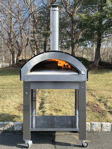ilFornino ® Grande G-Series 35.5" x 35.5" Cooking Area - Wood Fired Pizza Oven with Stand