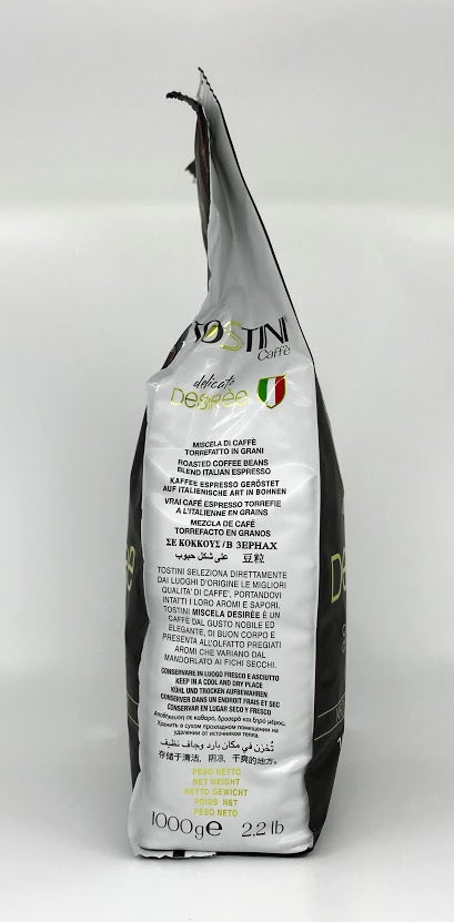 Tostini Caffe' - Delicato Desiree - 1000g (2.2 lb)