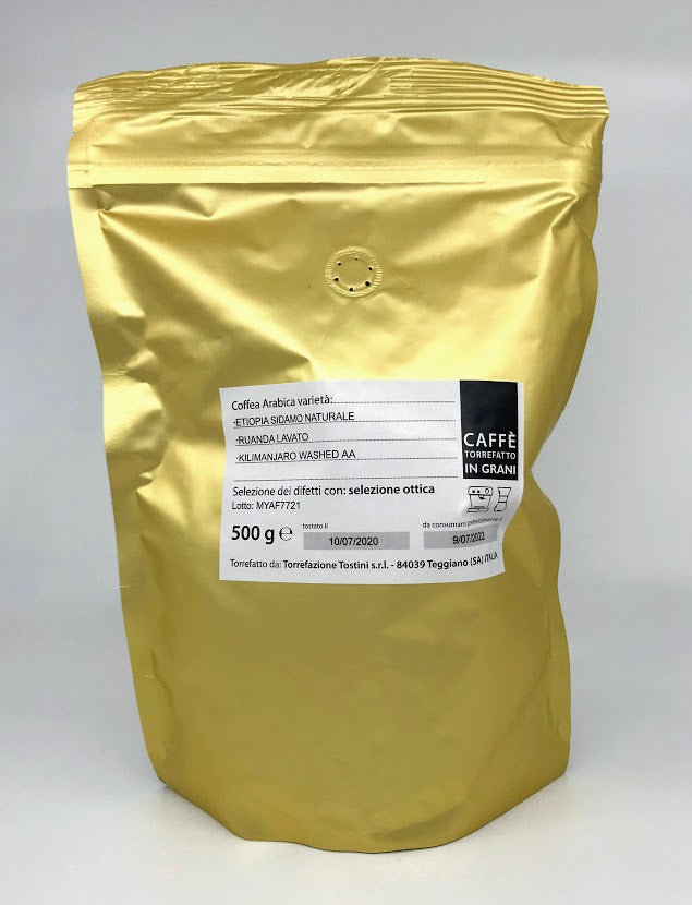 Tostini Caffe' - African Blend 100% Arabica Blend - 500g (1.1 lb)