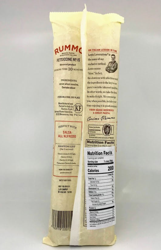 Rummo - Fettuccine #15 - Pasta - 454g (16 oz)