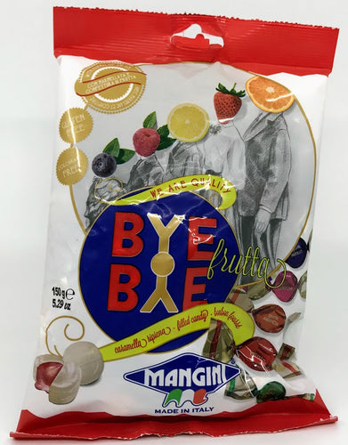 Mangini - Candies Bye Bye Frutta 150g (5.29 oz)