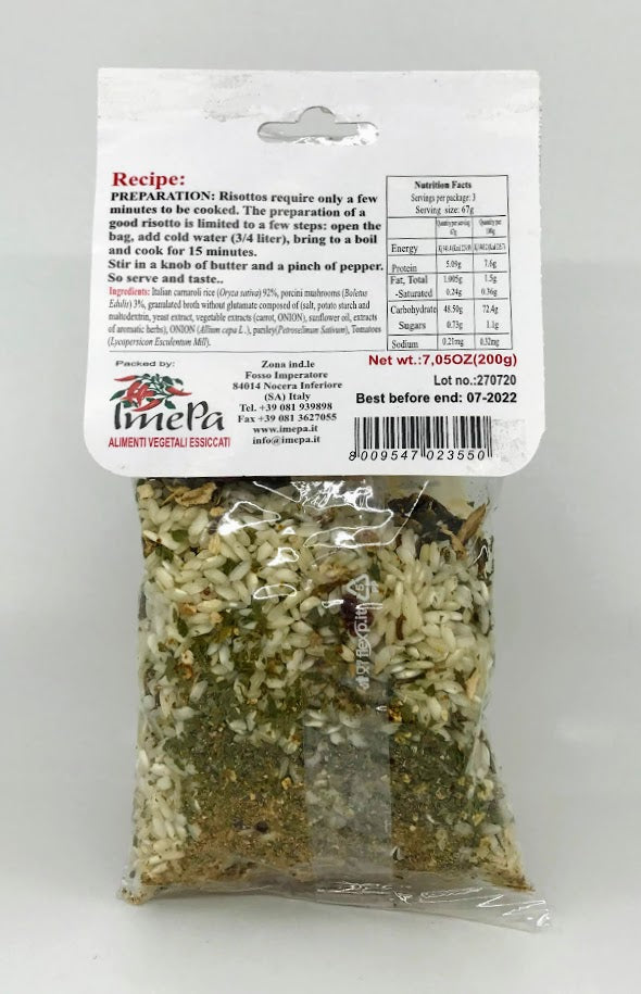 Marinella - Risotto With Porcini Mushroom 200g (7.05oz)