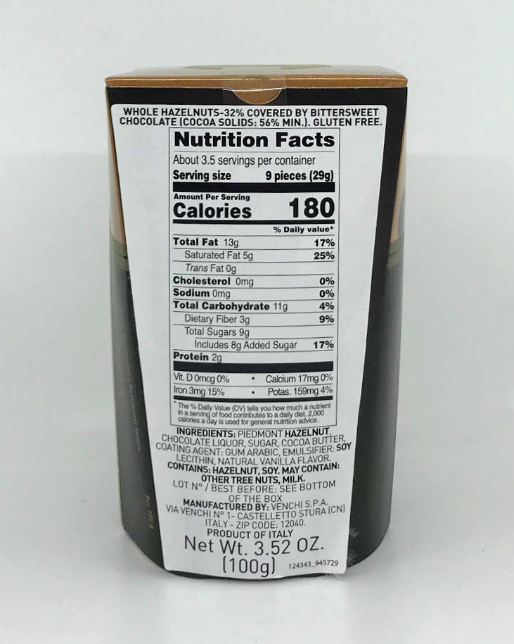 Venchi - Dragees Nocciole - 100g (3.52 oz)