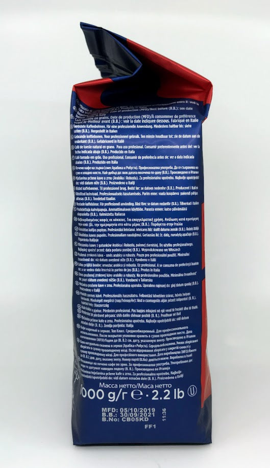 Lavazza Top Class Espresso Whole Beans Bags