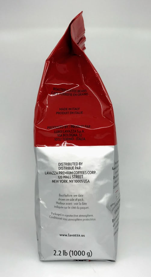 Lavazza Qualita Rossa Espresso Coffee Beans 2.2 lbs