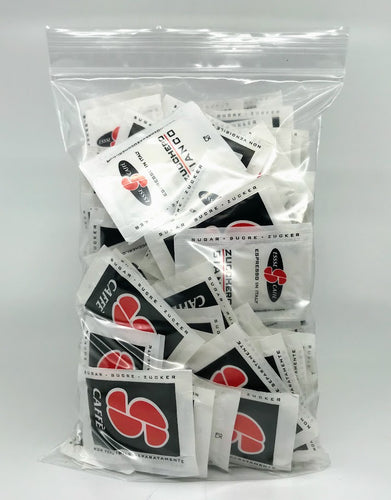 Essse Caffe - White Sugar Packets - 100 Count (1 Lb)