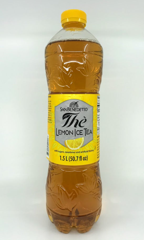 San Benedetto - Lemon Ice Tea 1.5L (50.7 fl oz) – Cerini Coffee