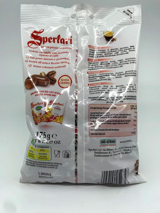 Sperlari Lavazza Coffee Candy (Bag) 175g (6.17 oz) Cerini Coffee & Gifts