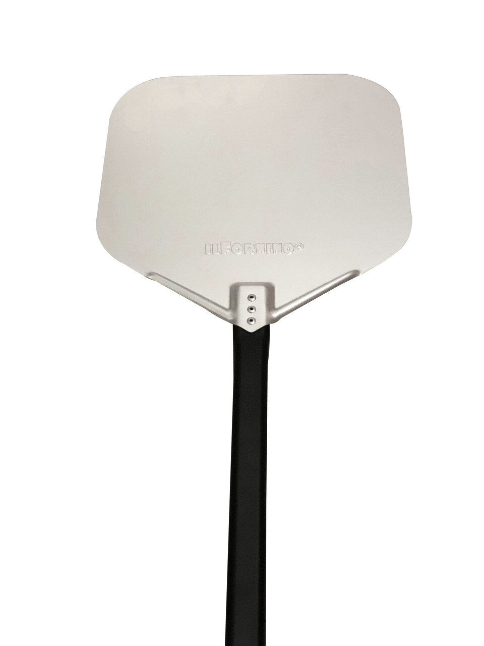 ilFornino® Professional Light Series 12 inch Square Peel w/ 24 inch black handle.