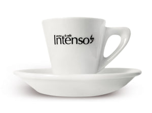 Intenso - Ceramic Espresso Cup & Saucer