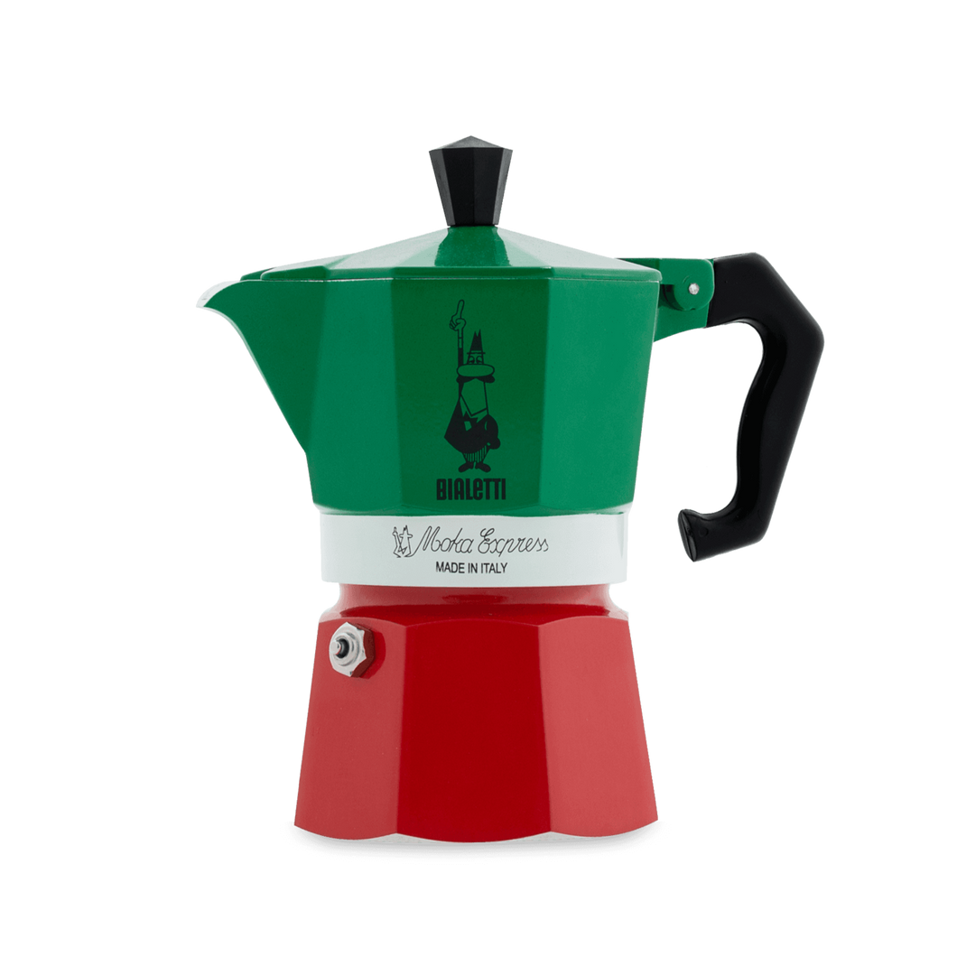 Bialetti - MOKA EXPRESS ITALIA (Available in 3 or 6 Cup)