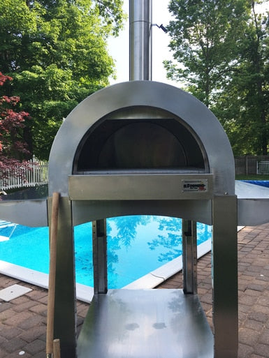 Professional Plus ilFornino ® Wood Fired Pizza Oven - Adjustable Height- One Flat Cooking Surface™
