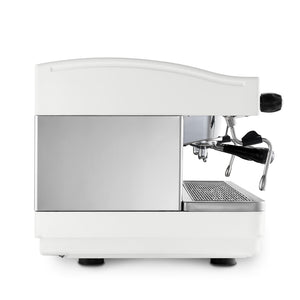 Faema E98 2 Group Automatic Commercial Espresso Machine (White / Stainless)