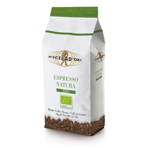 Miscela d'Oro Natura Organic Espresso Beans 2.2 lb Bag