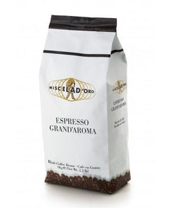 Miscela d'Oro Grand'Aroma Espresso Whole Beans 2.2 lb Bags
