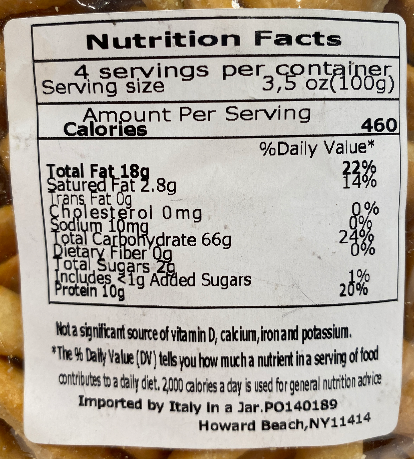 Il Tarallo Di Palo - Taralli Al Fennel - 14 oz