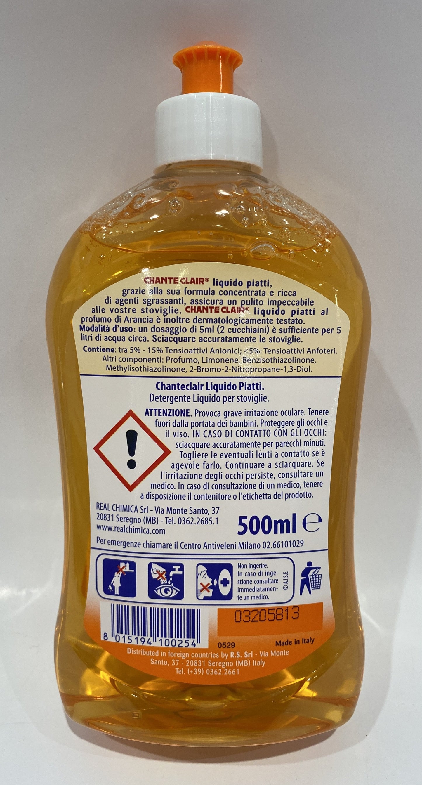 Chante Clair - Piatti Concetrato Profumo Di Arancia - 16.90 fl oz