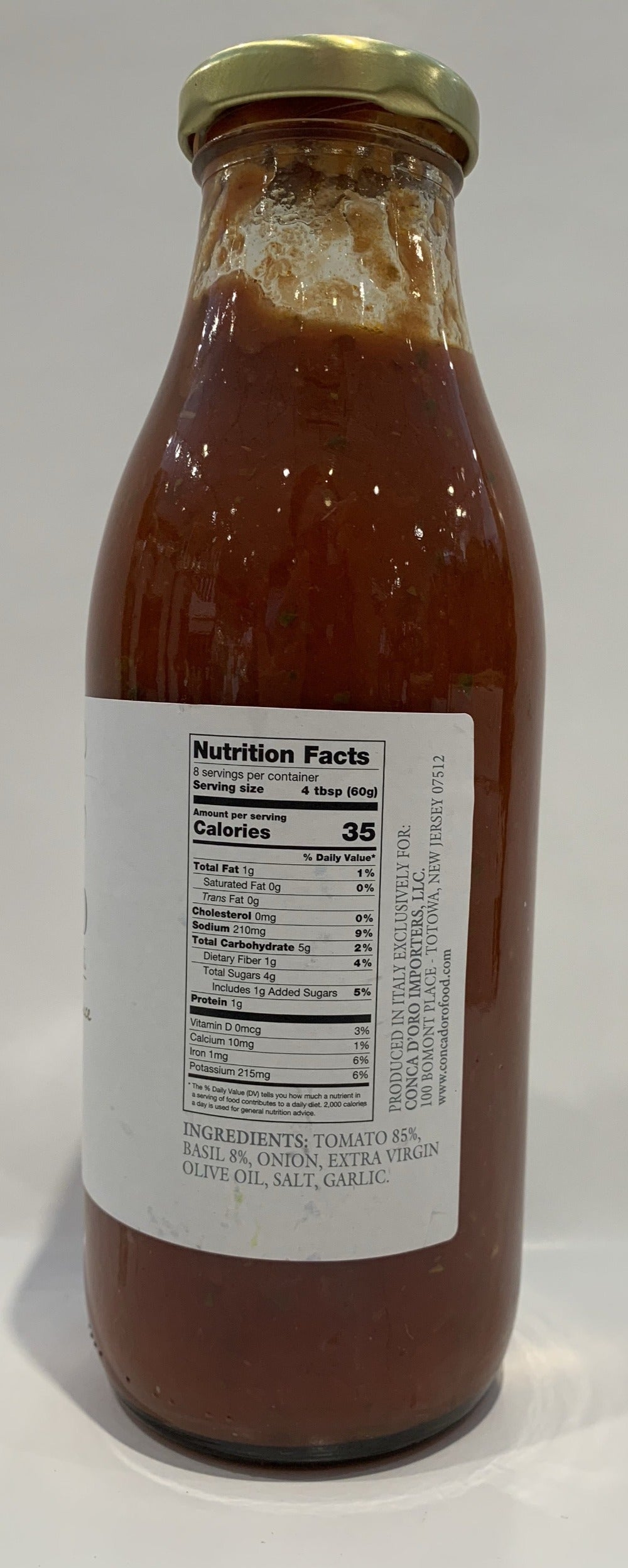 Paolo's - Tomato Sauce with Basilico - 520g (18.34 oz)