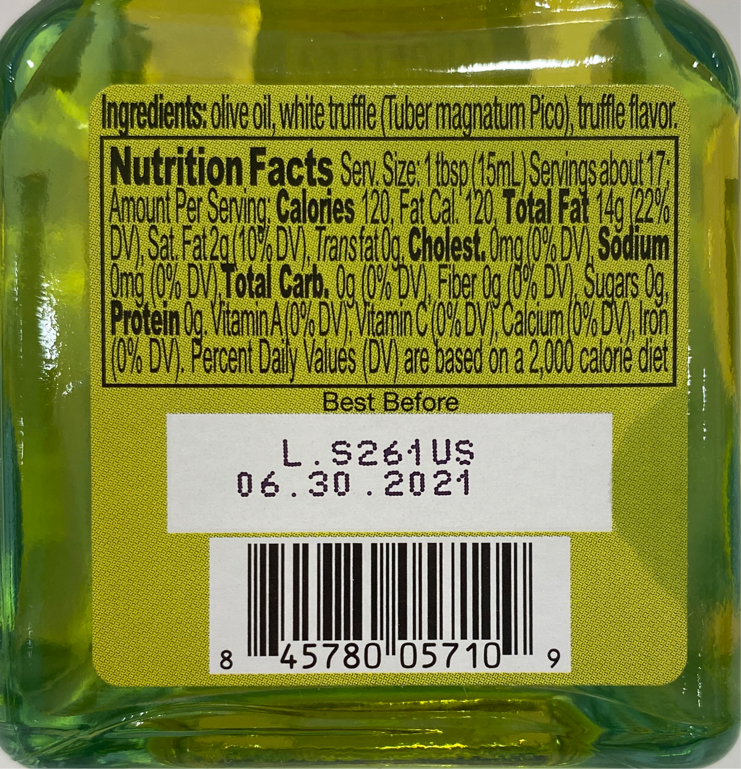 Urbani - White Truffle Olive Oil - 8.45 fl oz