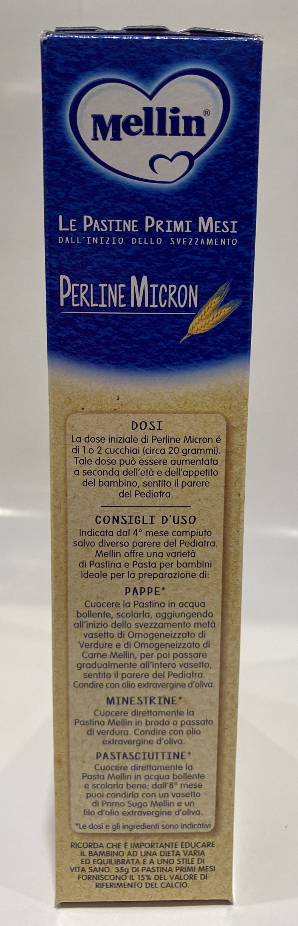 Mellin - Perline Micron Pastina - 320g