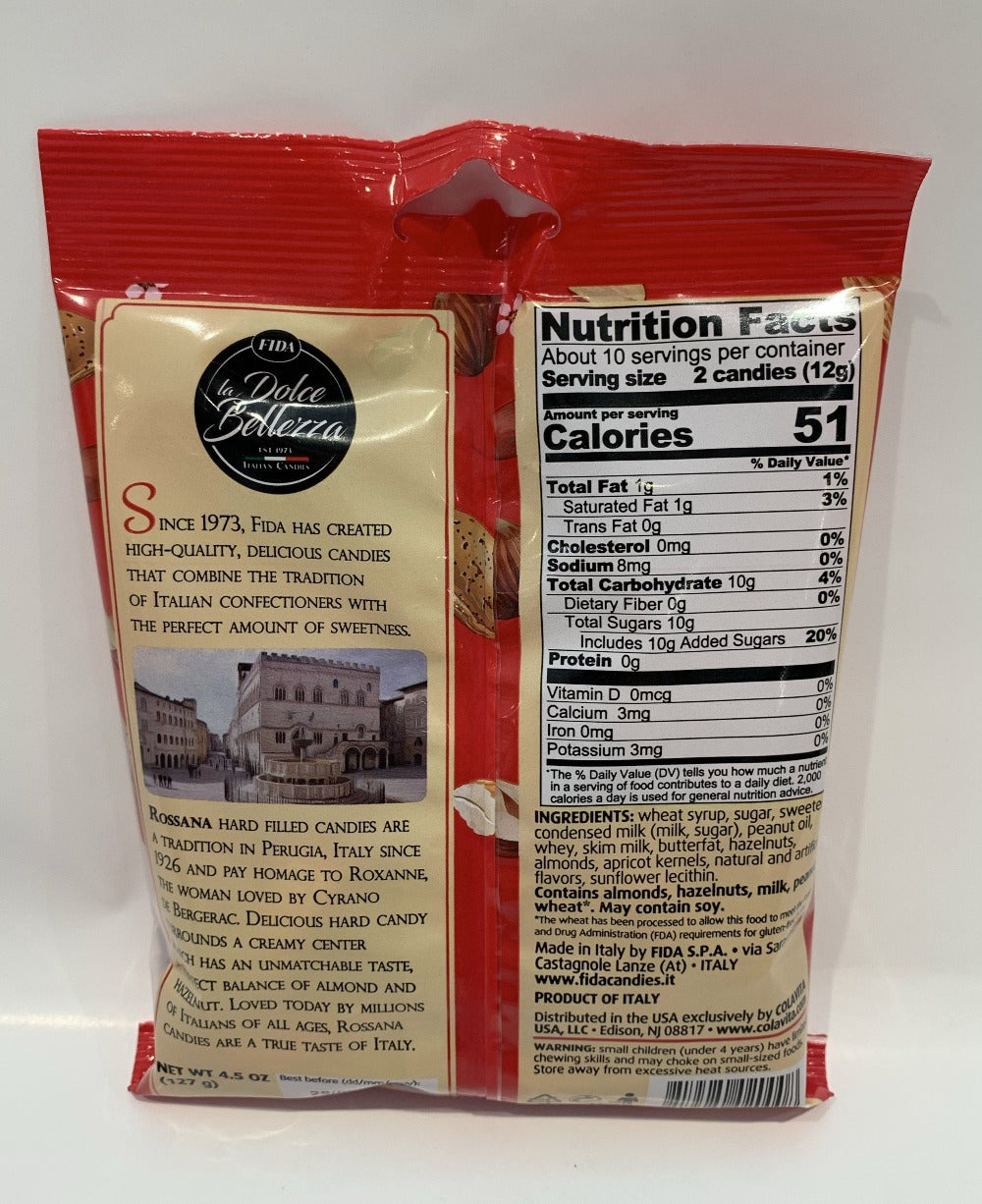 Fida - Rossana Hard Filled Candy - 127g (4.5 oz)