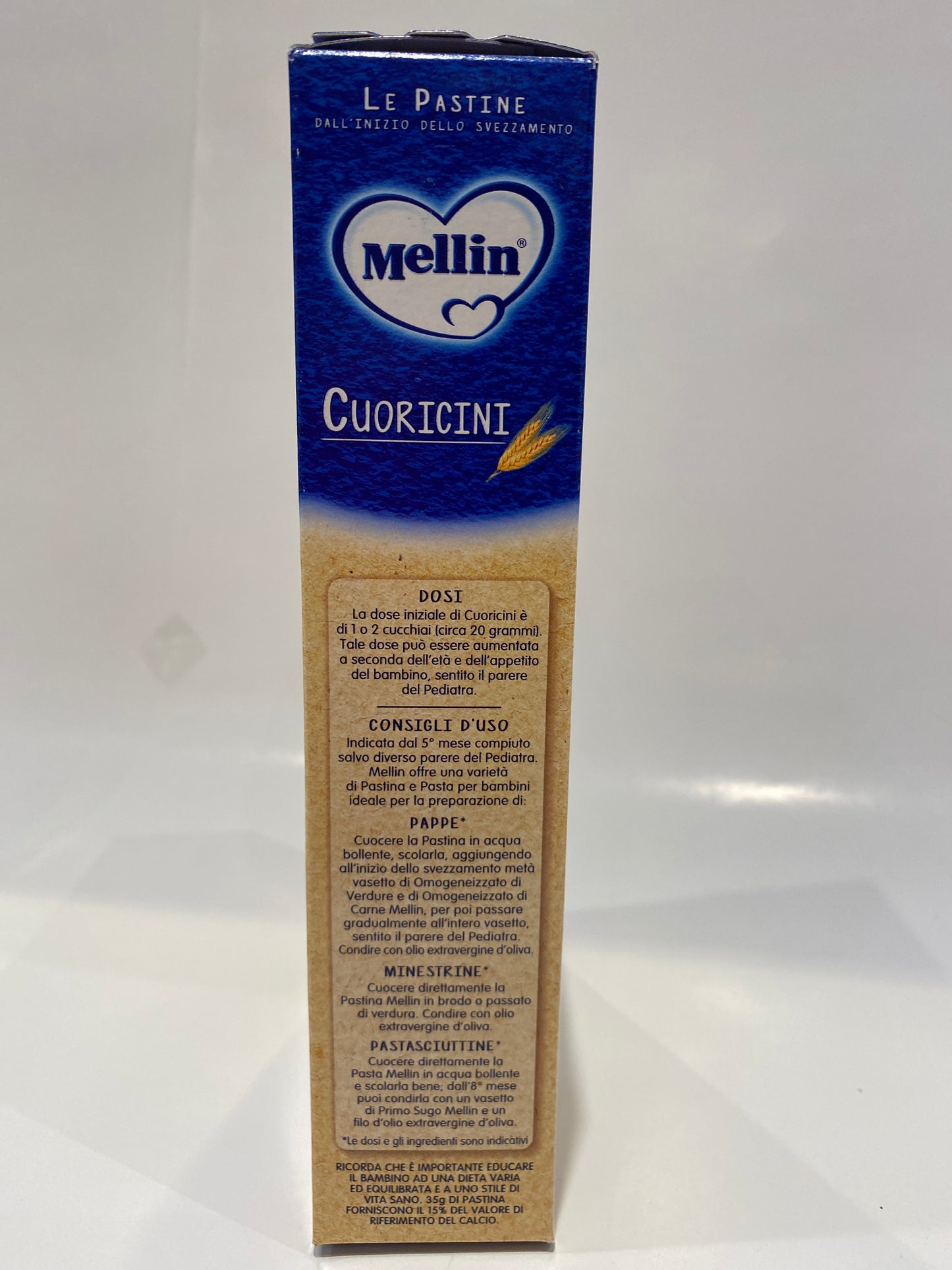 Mellin - Le Pastine Cuoricini - 320g