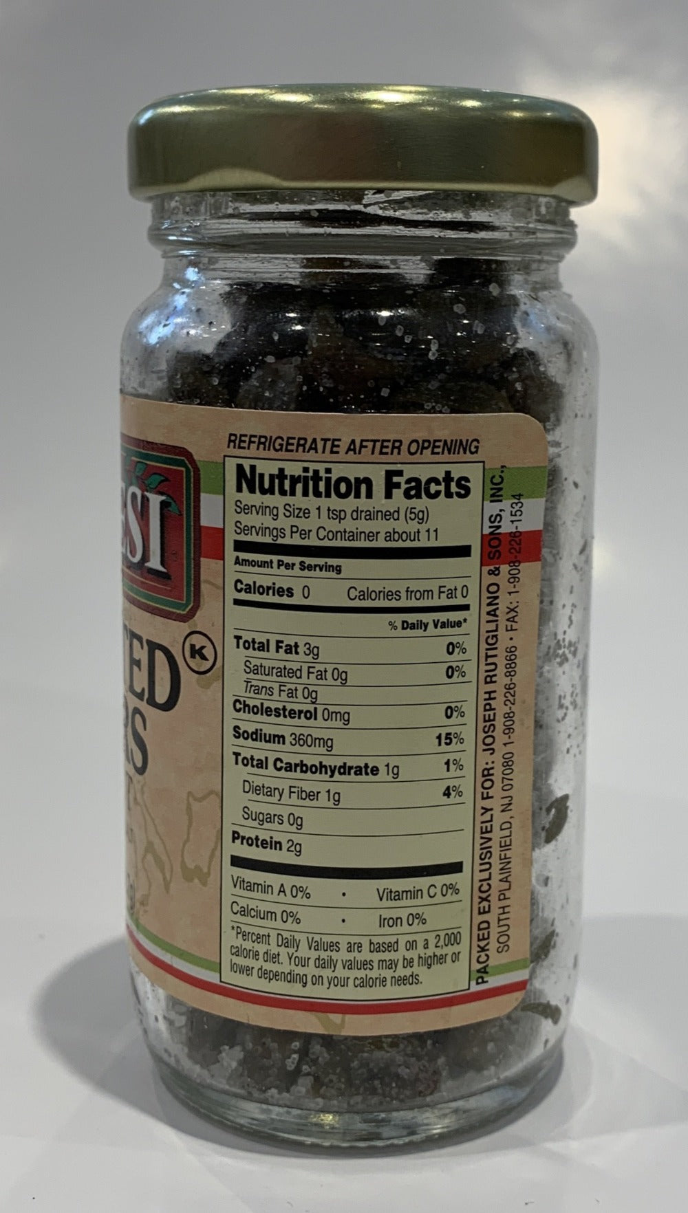 Baresi - Capers In Salt - 56.7g (2 oz)