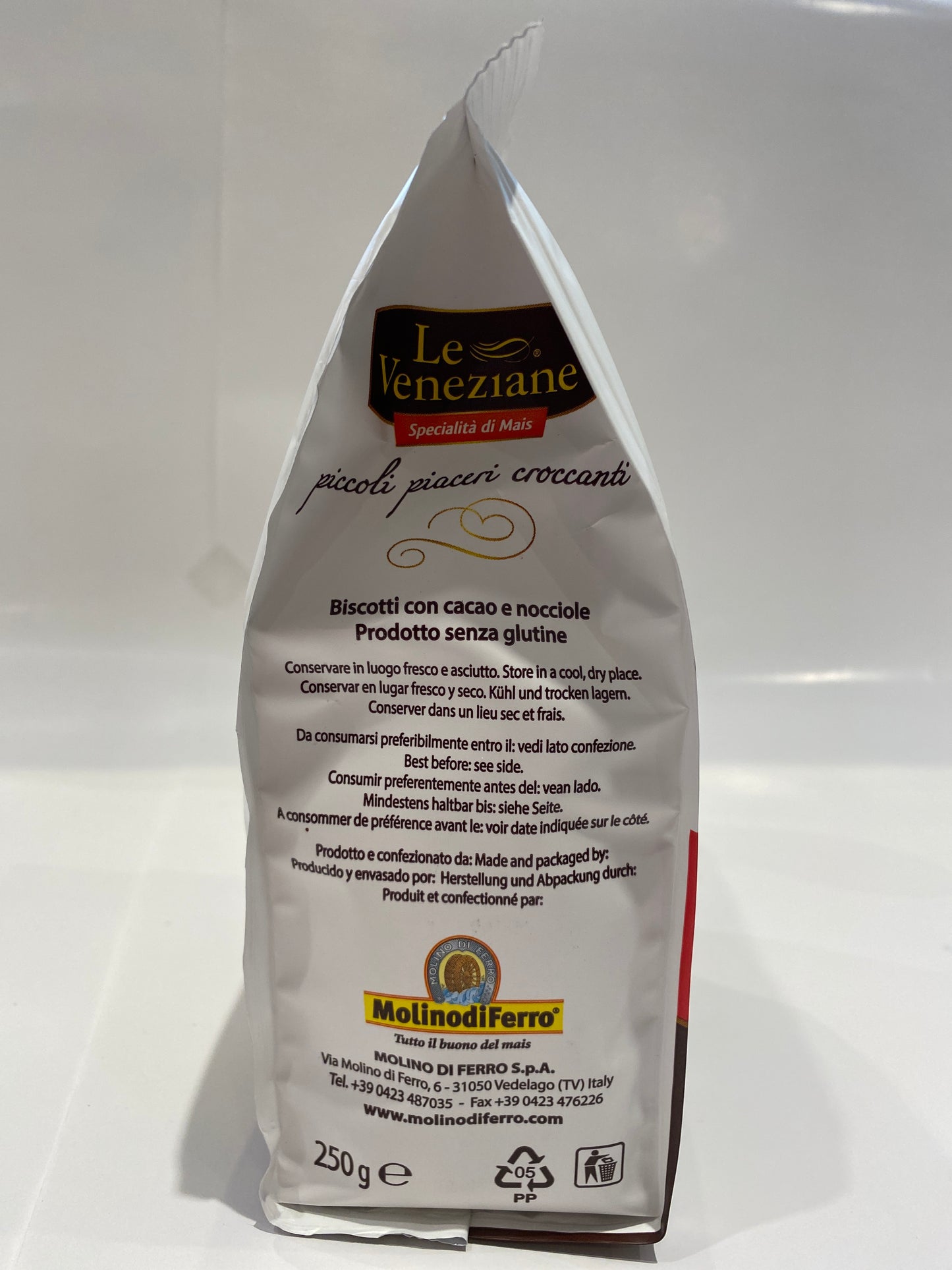 Le Veneziane - Con Cacao e Nocciola - 8.8 oz