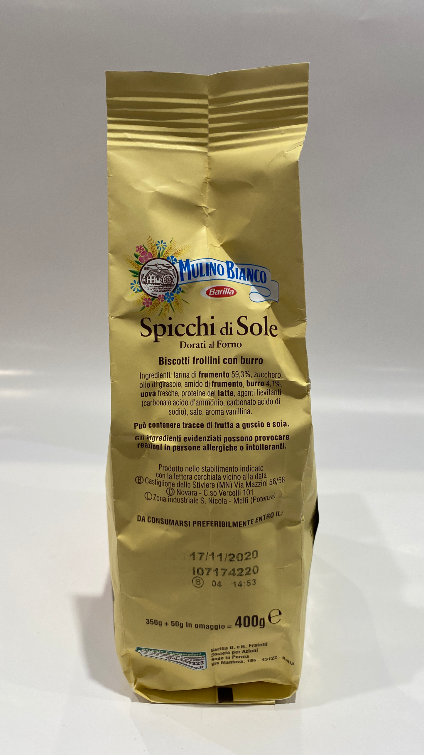 Mulino Bianco - Spicchi di Sole - 14.11 oz