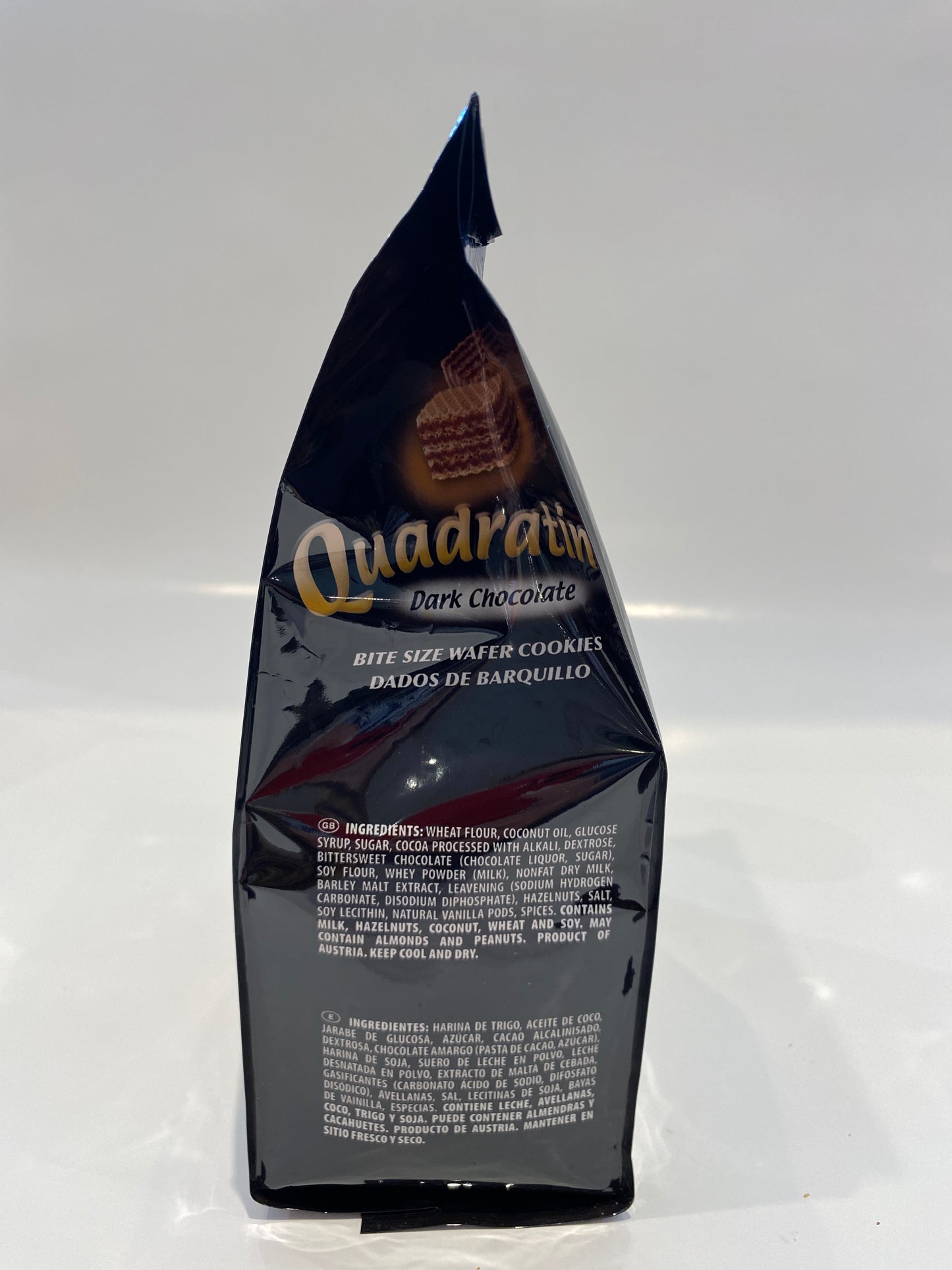 Loacker - Quadratini Dark Chocolate Wafers - 250g (8.82oz)