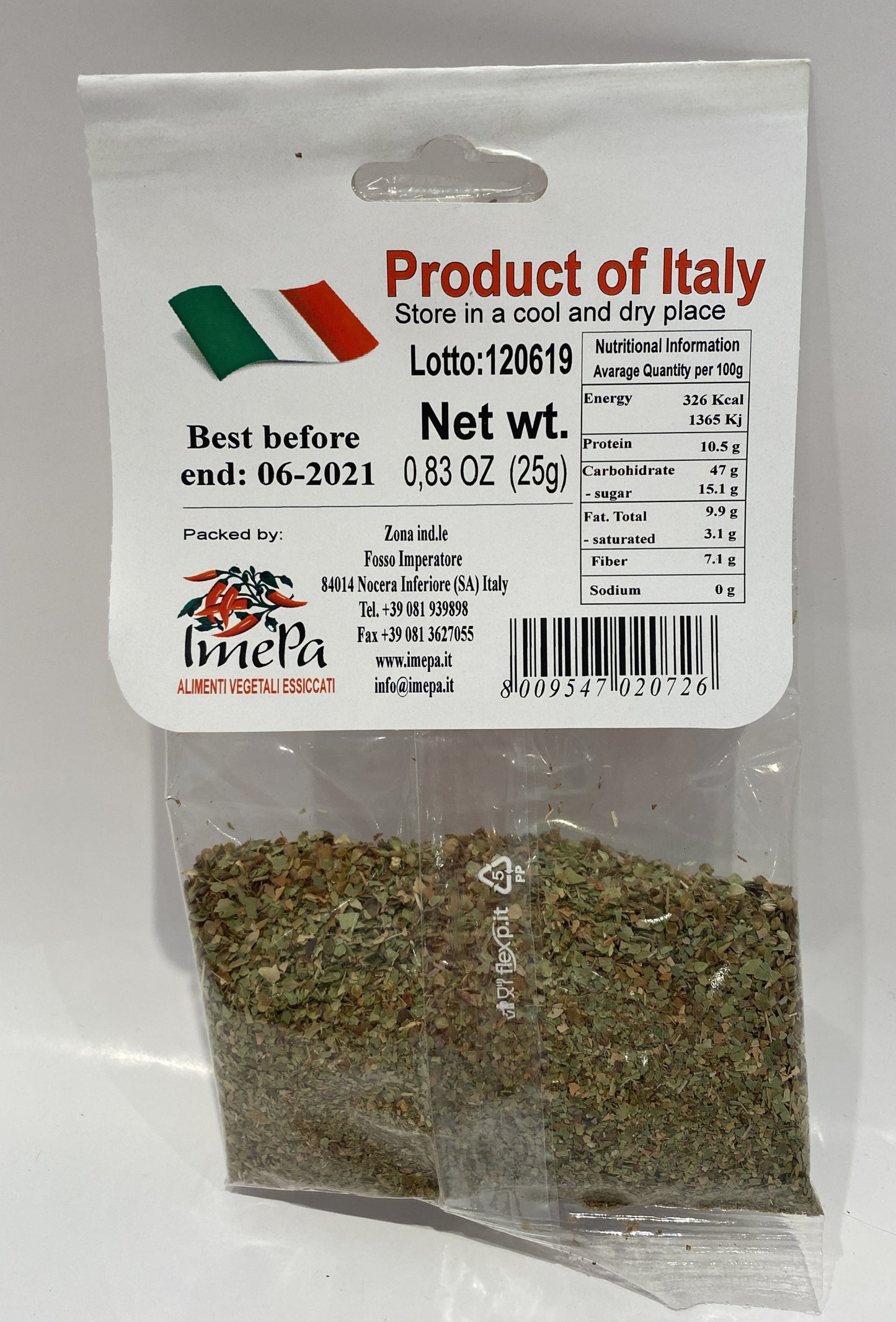 Marinella - Dried Oregano - 30g (1.05 oz)