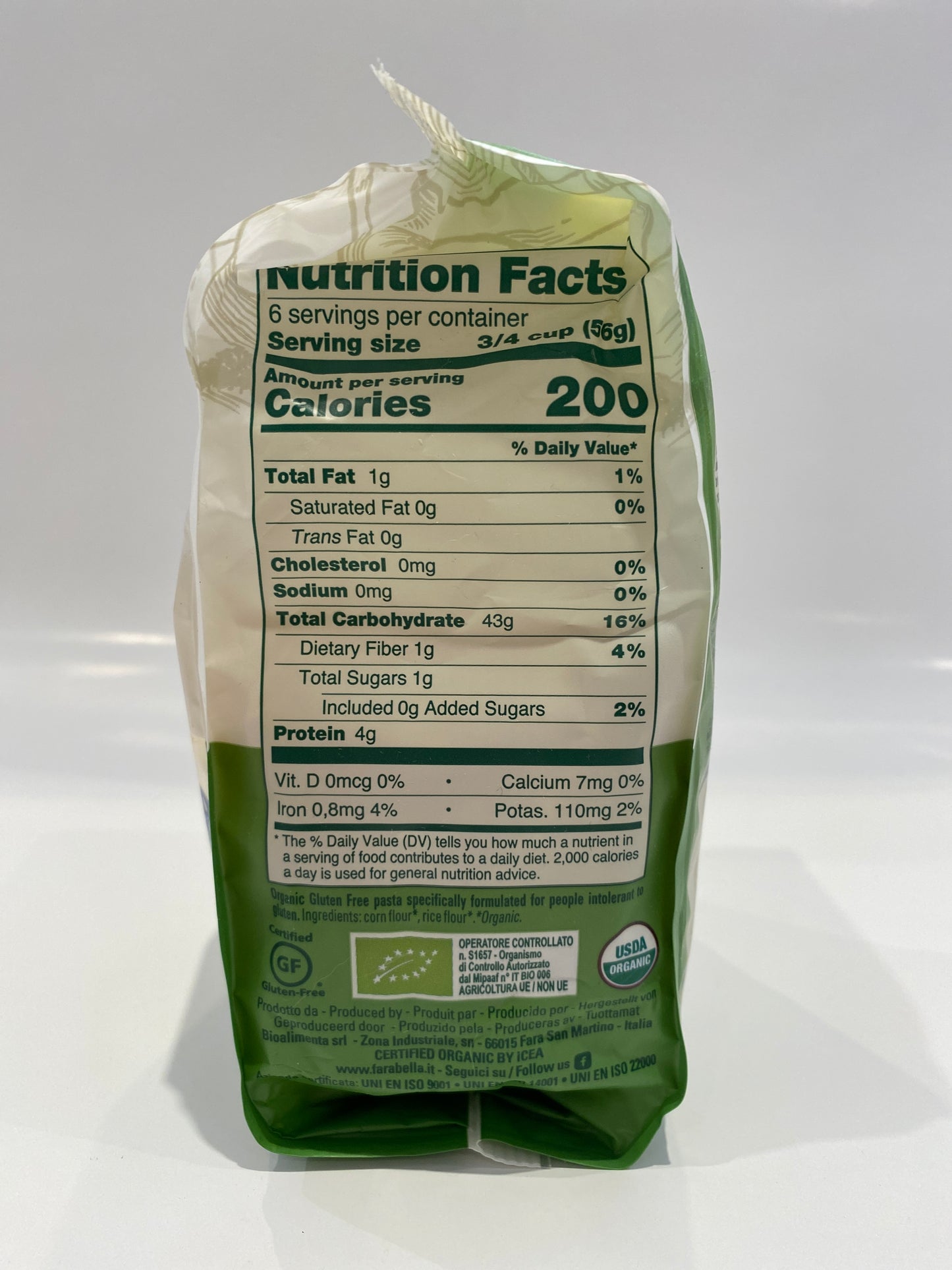 Farabella - Pennette Organic (Gluten Free) - 12 oz