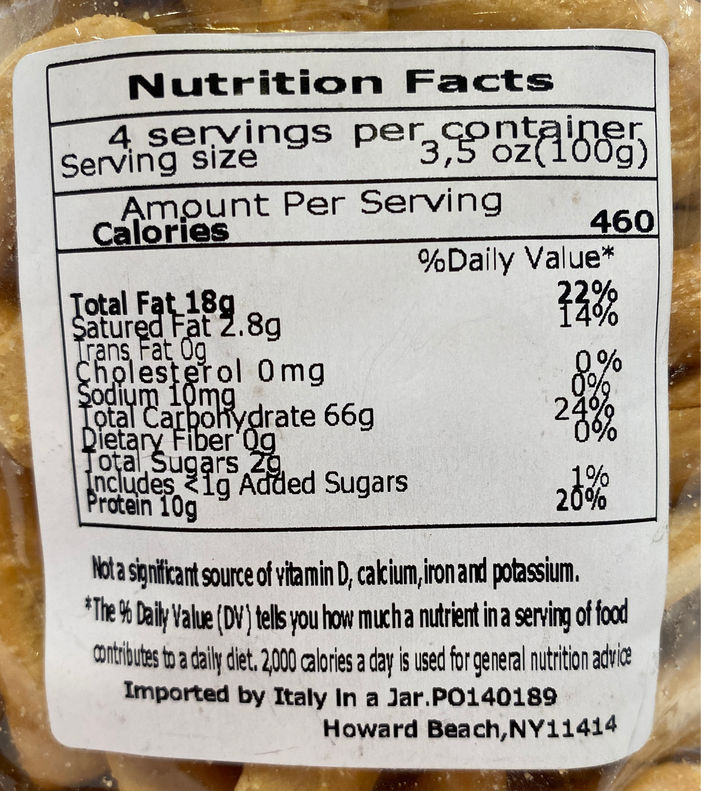 Il Tarallo Di Palo - Taralli Plain - 14 oz