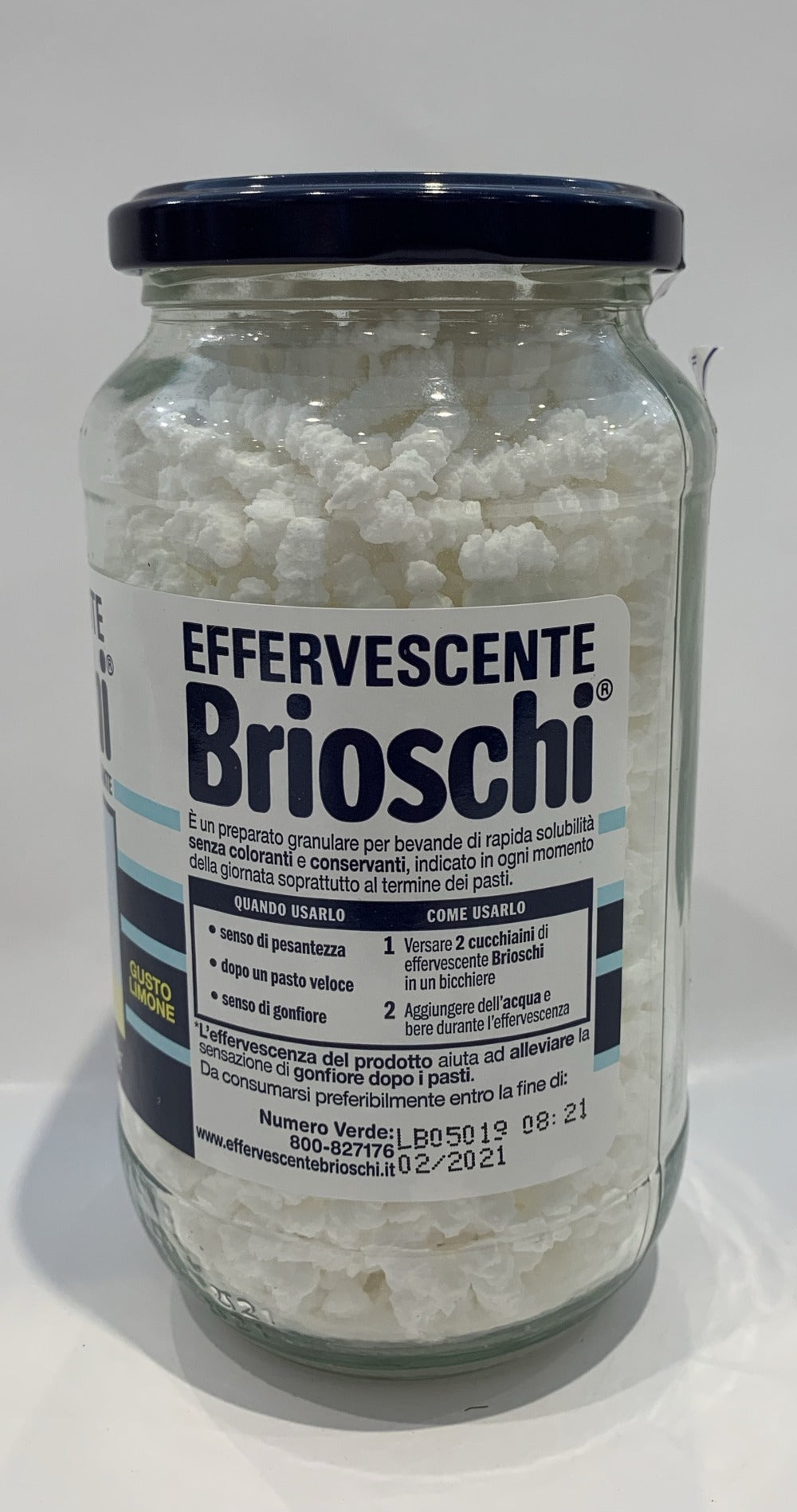 Brioschi - Original - Effervescente Digestive - 240g - Lemon Flavor