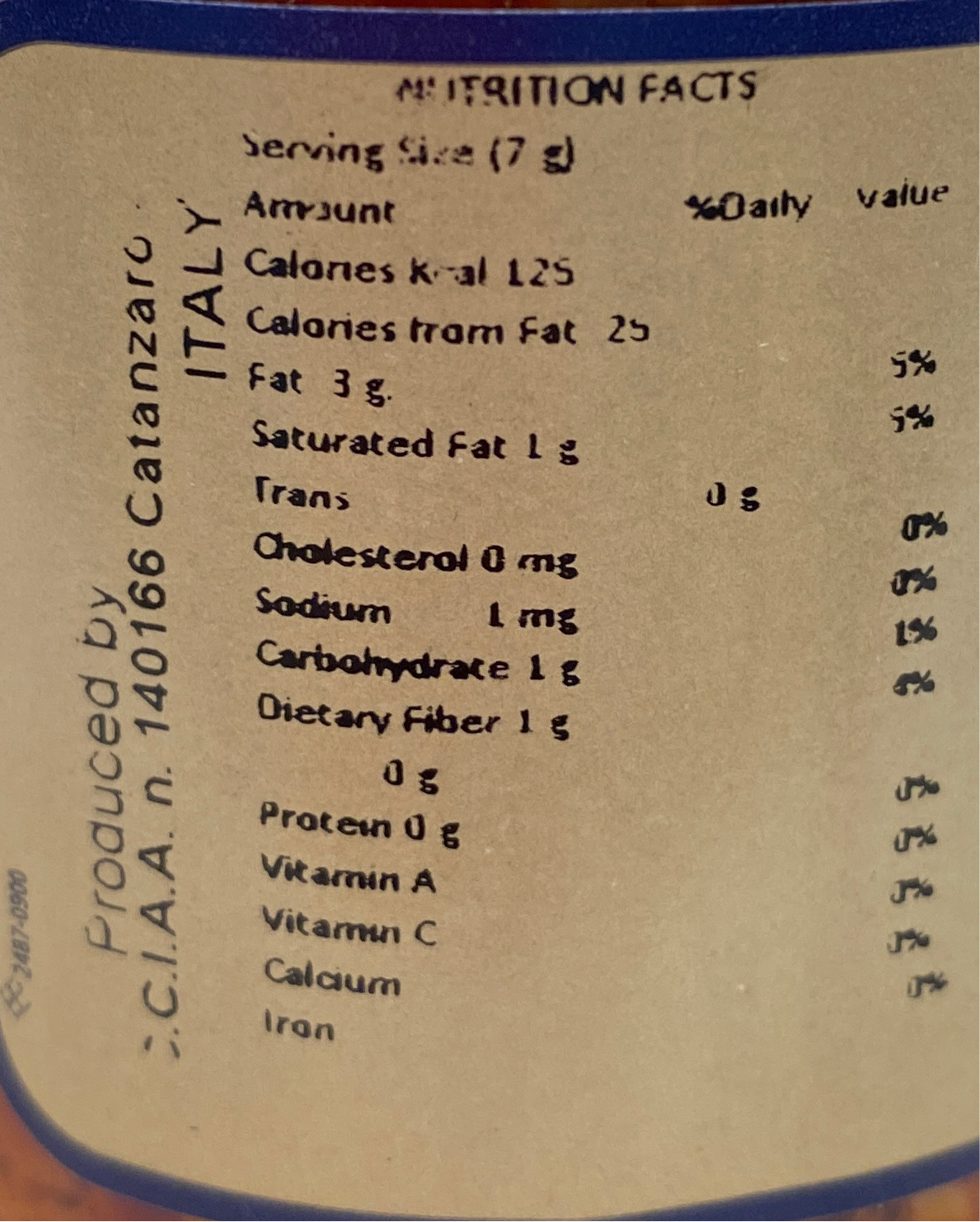 Coluccio - Bomba Calabrese - 6.34 oz