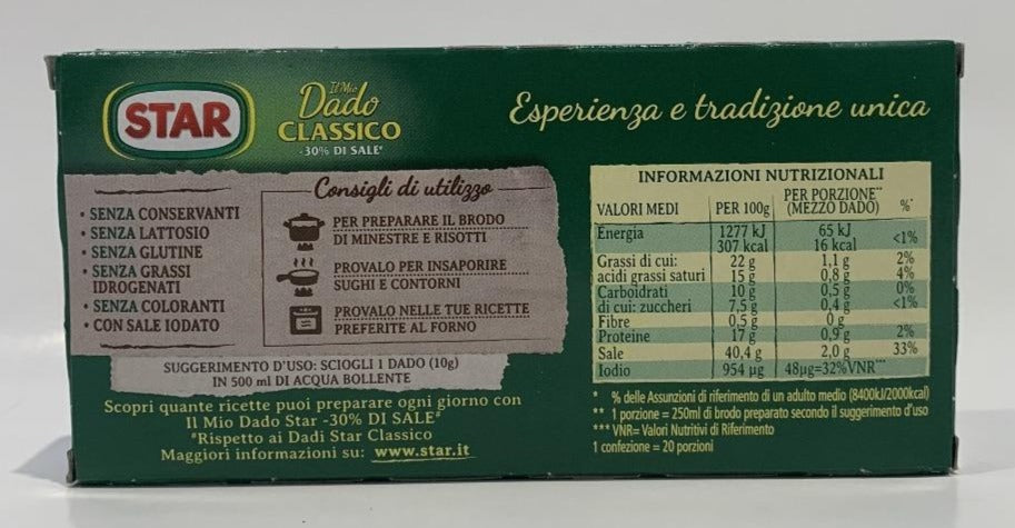 Star - Dadi Classico - (10 Dadi) - 100g