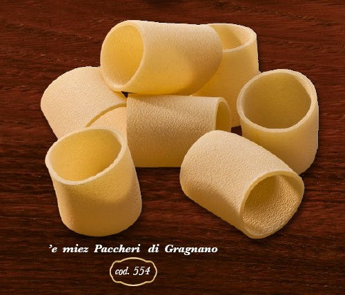 La Fabbrica Della Pasta Di Gragnano - 'e Miez Paccheri Lisci - 500g (17.6 oz)