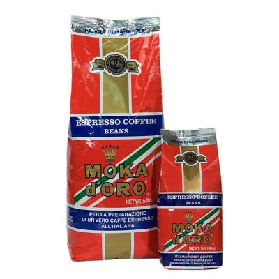 MOKA d'ORO 5lb Bag Espresso Beans